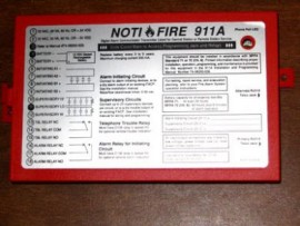 Firelite Noti-fire 911A digital communicator