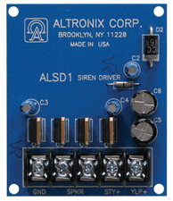 Altronix ALSD1 Two channel siren driver