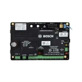 Bosch B5512E Control Panel, Supports up to 48 points, 3 on-board outputs, 4 areas for intrusion, residential fire