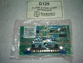 D129 Class A fire loop interface NOS