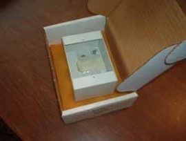 D57 Single Gang Surface mount box for D610 D268keypad NOS