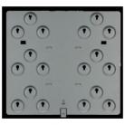 D9002-5 Alarm System Mounting Skirt, 6-Location, 3-Hole