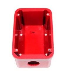 F220-WPBB-R Manual Station Weatherproof Back Box - Red