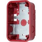 SBBGRL System Sensor L-Series, Compact Footprint, Wall Surface-Mountable Back Box, Red