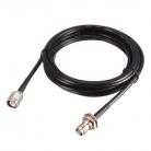 RG58 RF Coaxial Cable TNC Male to TNC Female Pigtail Jumper Cable 10 Feet